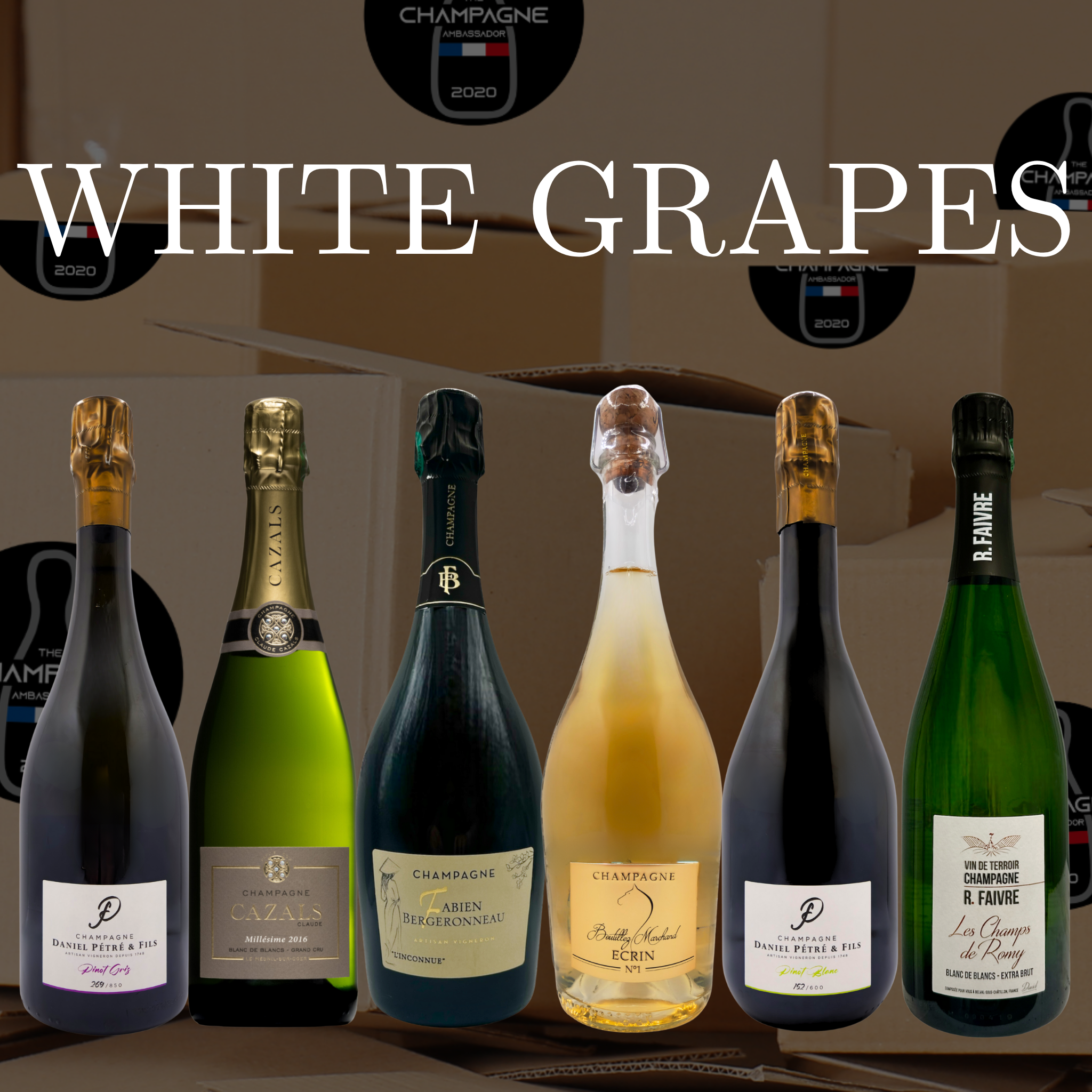 BOX WHITE GRAPES