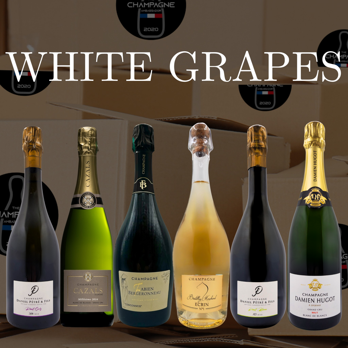 Box White Grapes